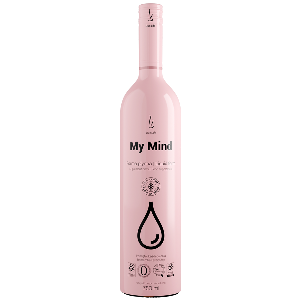 DUOLIFE My Mind Suplement diety w formie płynnej, Praca Mózgu, 750ml