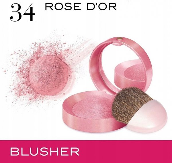 Bourjois Róż do policzków Pastel Joues 34 Rose D`or  2.5g