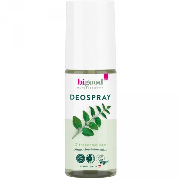 Naturalny Dezodorant Spray z melisą cytrynową, bigood, 100ml