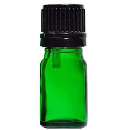 Buteleczka Szklana Zielona z nakrętką, 10ml