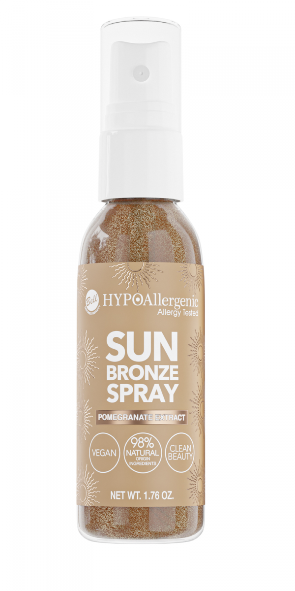 Bell Hypoallergenic Love My Lip&amp;Skin Hypoalergiczny Spray brązująco-rozświetlający Sun Bronze Spray 50g