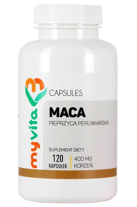 Maca 400 mg Myvita, Suplement Diety