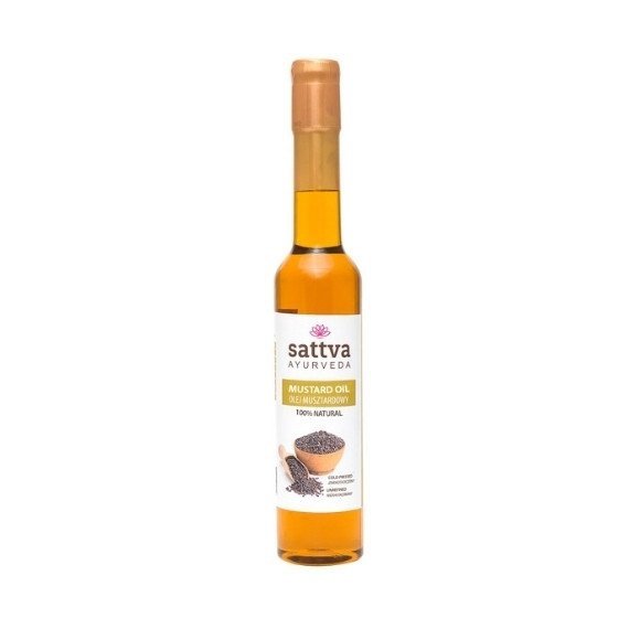 Olej Musztardowy Organic SATTVA AYURVEDA, 500ml