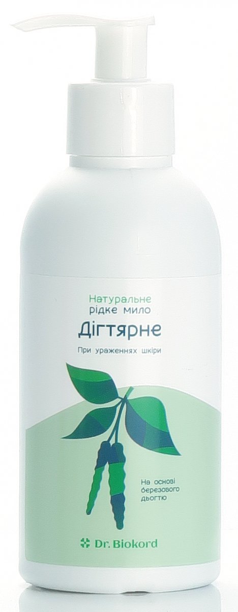 Dziegciowe Mydło w Płynie, 100% Naturalne, Dr.Biokord, 250ml