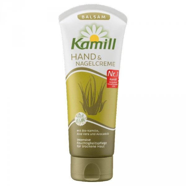 Krem do rąk i paznokci z aloesem, Kamill, 100 ml