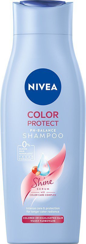 Nivea Color Protect łagodny szampon do włosów farbowanych 400ml