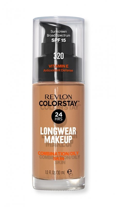 Revlon Colorstay 24H Longwear Podkład kryjąco-matujący nr 320 True Beige - cera mieszana i tłusta 30ml