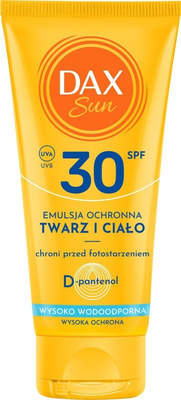 DAX Sun Emulsja ochronna do twarzy i ciała SPF 30 Travel 50 ml