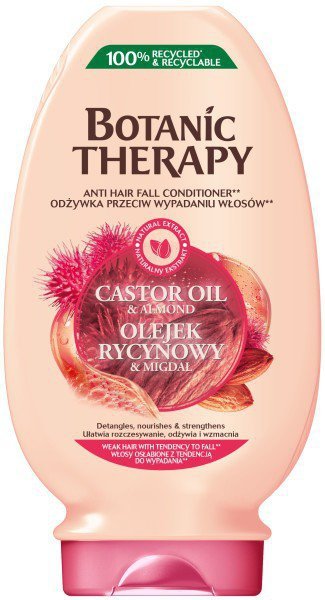 Garnier Botanic Therapy Olejek Rycynowy i Migdał Odżywka do włosów osłabionych i łamliwych  200ml