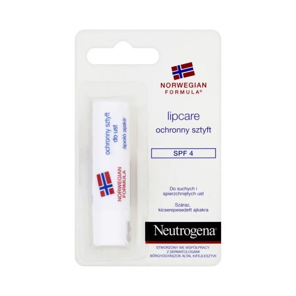 Neutrogena Formuła Norweska Ochronny sztyft do warg SPF 4  4.80g