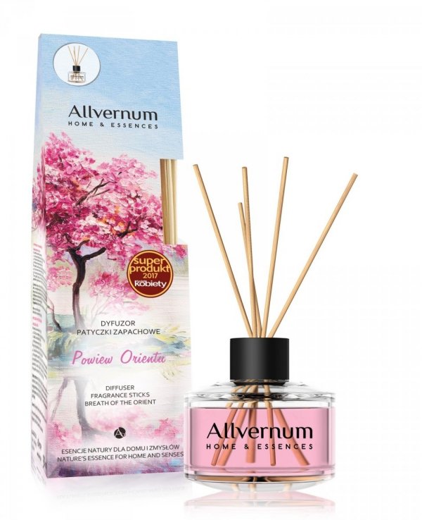 Allvernum Home & Essences Dyfuzor z patyczkami zapachowymi Powiew Orientu  50ml