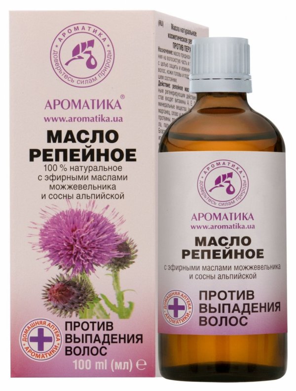 Olejek łopianowy Przeciw wypadaniu włosów, Aromatika, 100 ml