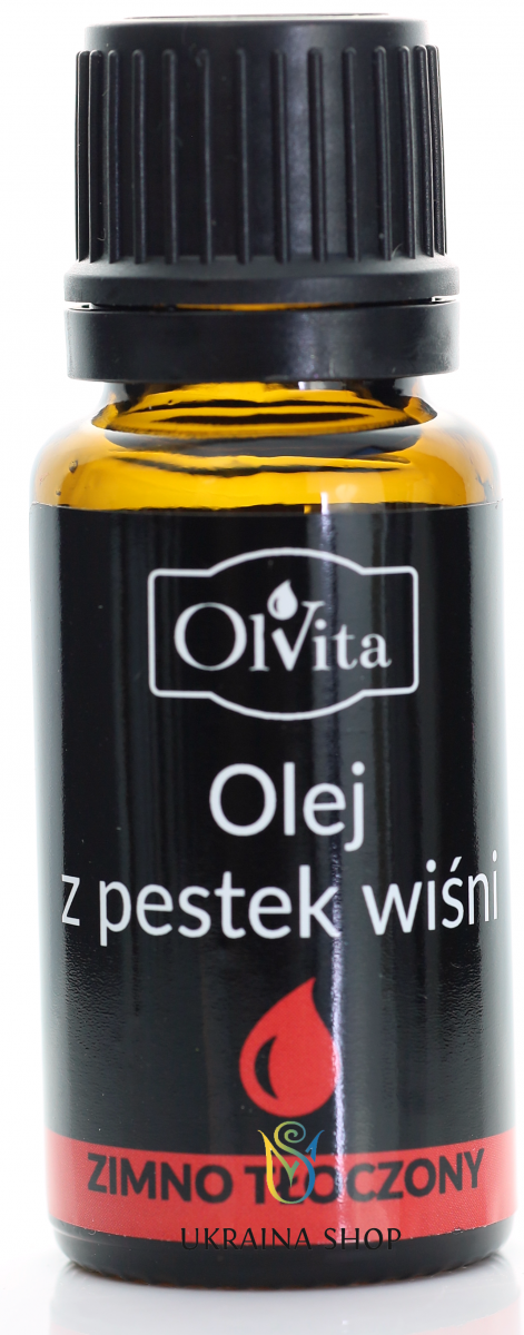 Olej z Pestek Wiśni Zimnotłoczony, Witamina B17, Olvita, 10ml