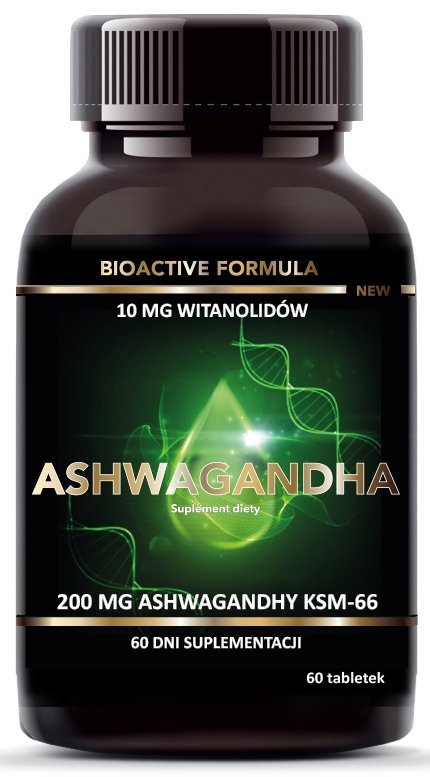 Ashwagandha KSM-66 (Withania somnifera L.), Intenson, 60 tabletek