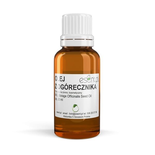 Olej z Ogórecznika ( Borago Oil ), Esent, 20 ml