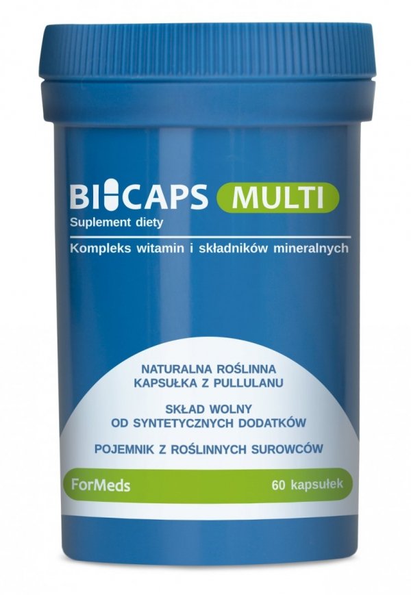 BICAPS MULTI Witaminy i Minerały, 60 kapsułek ForMeds 