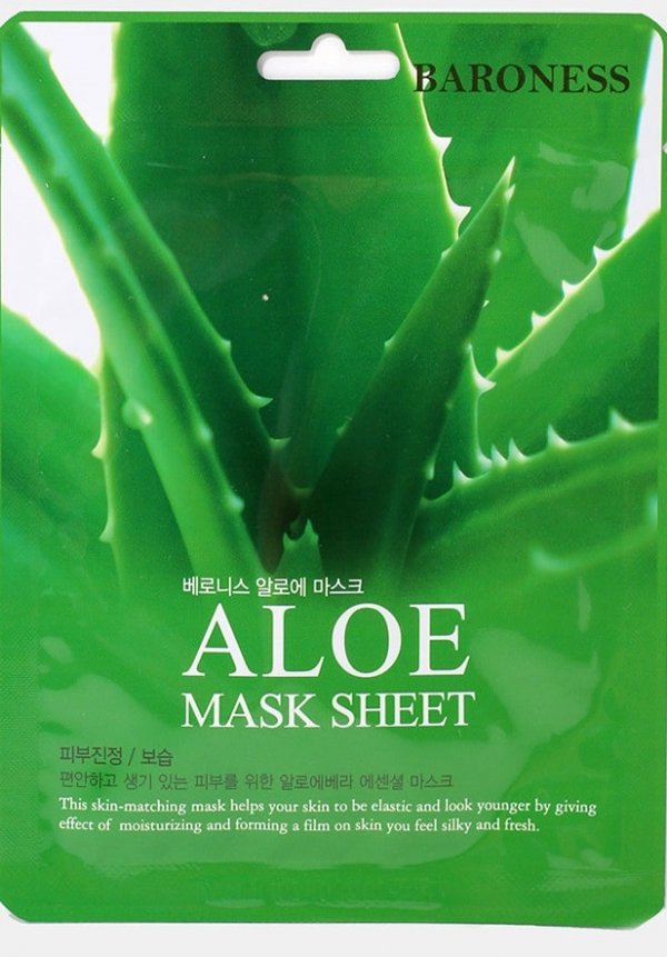 BARONESS Maska w płachcie z ekstraktem z aloesu