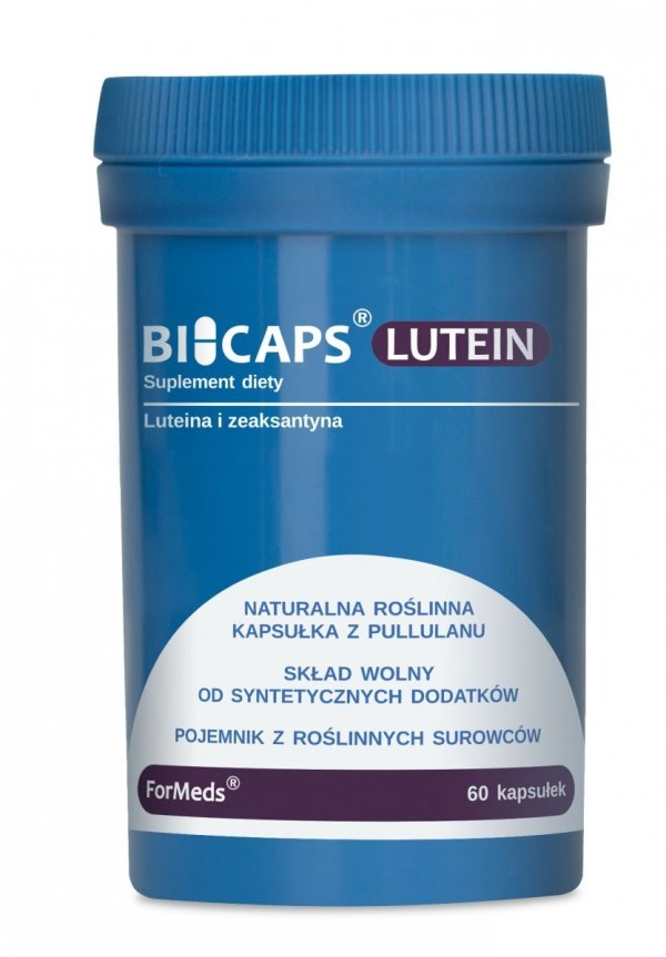 BICAPS LUTEIN Formeds, 60 kapsułek, Luteina