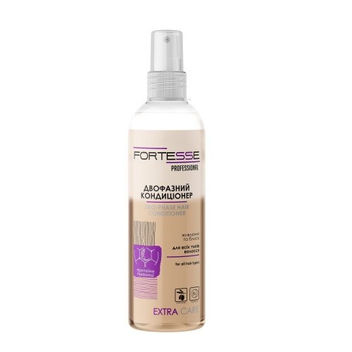 Dwufazowa odżywka w sprayu do włosów z proteinami pszenicy, Fortesse Pro Balance &amp; Fresh, 250ml