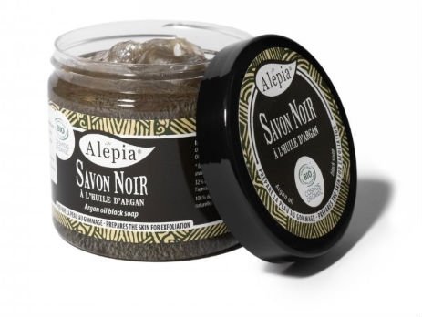 Czarne Mydło Savon Noir z Olejem Arganowym, 200g