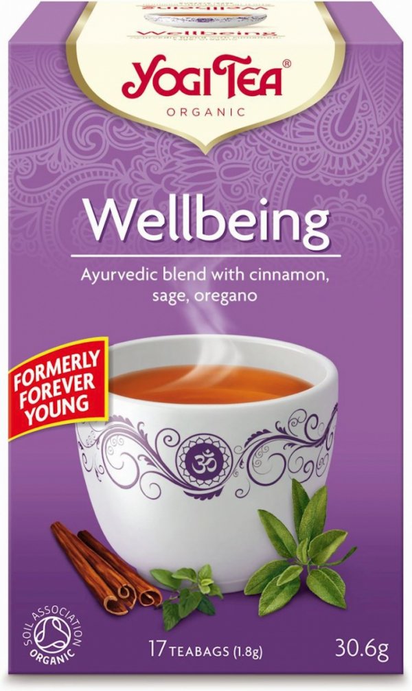 Herbata PEŁNIA ŻYCIA (Wellbeing), Yogi Tea, 17x1,8g