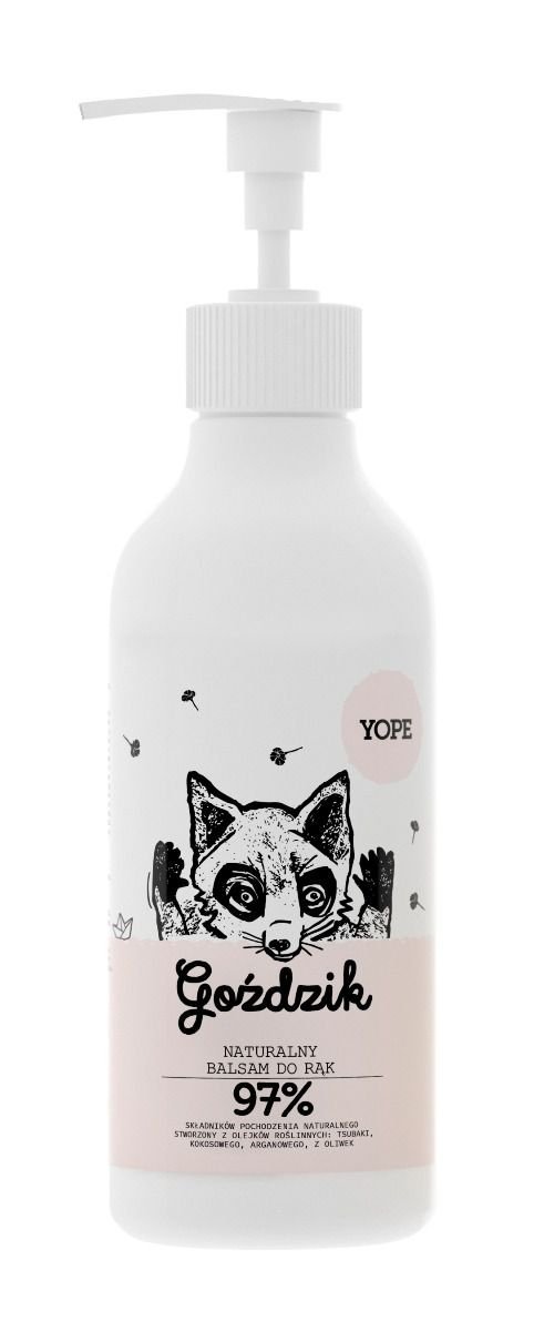 YOPE Naturalny Balsam do rąk Goździk  300ml