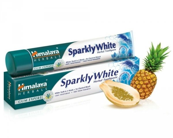 HIMALAYA Herbal Ziołowa Pasta do zębów Sparkly White - Gum Expert  75ml