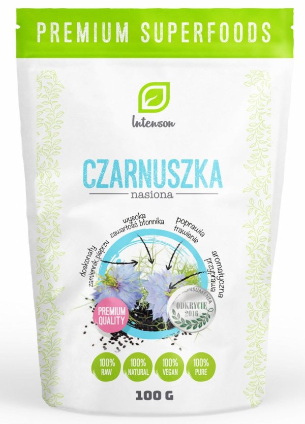Czarnuszka (Nasiona), Intenson, 100g