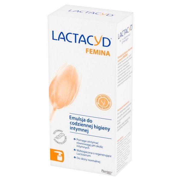 Lactacyd Femina Emulsja  do higieny intymnej - pompka 200ml