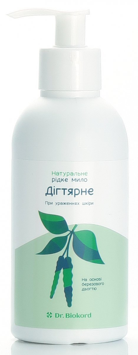 Натуральное Жидкое Мыло Дегтярное, Dr.Biokord, 250 мл
