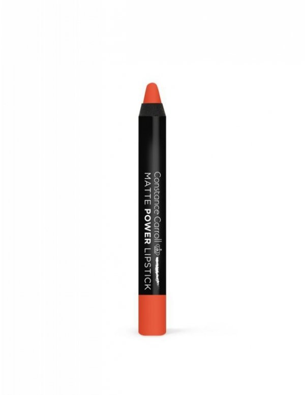 Constance Carroll Matte Power Lipstick Pomadka matowa w kredce nr 05 Dark Peach  1szt