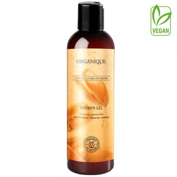 ORGANIQUE Naturals Argan Shine Odżywczy żel pod prysznic dla skóry suchej 250ml