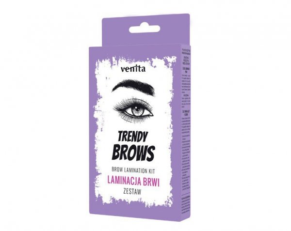VENITA Trendy Brows Zestaw do laminacji brwi 1op.