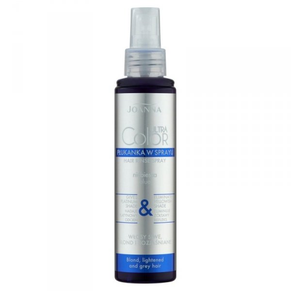 JOANNA Ultra Color Płukanka do włosów w sprayu niebieska 150 ml