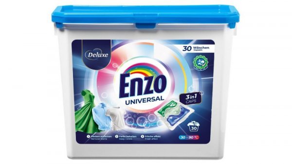 DELUXE ENZO Kapsułki do prania 30szt COLOR