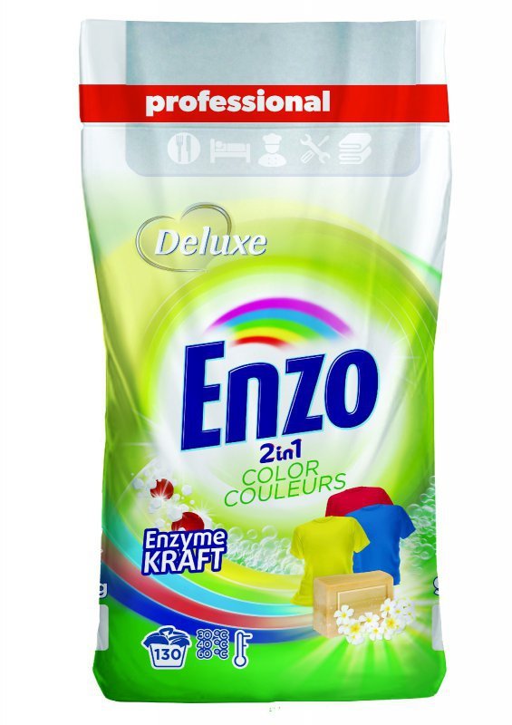 DELUXE ENZO Proszek d/prania 9,1kg folia KOLOR