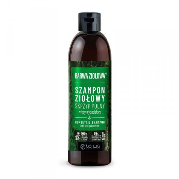 BARWA Ziołowa Szampon do włosów Skrzyp Polny - włosy wypadające  250ml