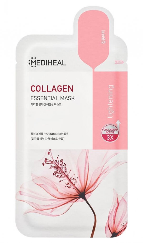 Liftingująca Maska w Płachcie COLLAGEN ESSENTIAL Bambusowa, Mediheal