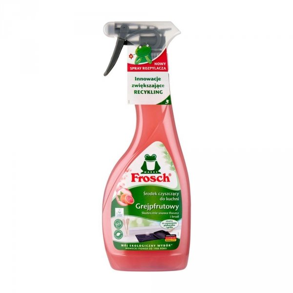 Grejpfrutowy środek czyszczący do kuchni, FROSCH, 500ml