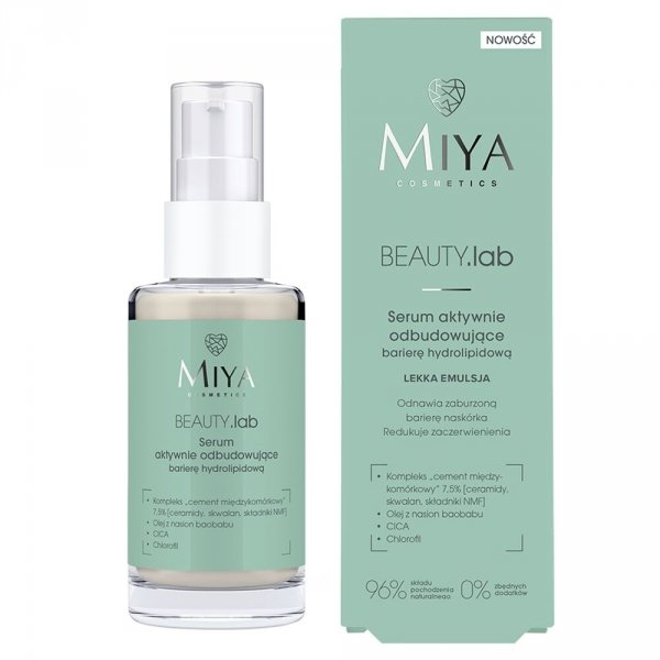 MIYA BEAUTY.lab Serum aktywnie odbudowujące barierę hydrolipidową 30 ml