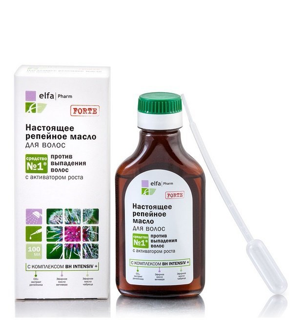 Natural Burdock Oil With Bh Intensive Complex Against Hair Loss