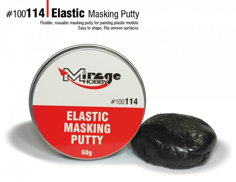 MIRAGE 100114 ELASTIC MASKING PUTTY 60g (masa do maskowania) 