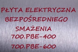 Płyta bezpośredniego smażenia elektryczna 700.PBE