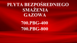 Płyta bezpośredniego smażenia gazowa 700.PBG