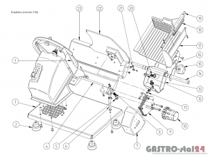 Regulator grubości 110p