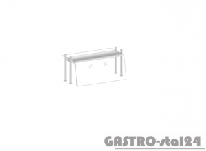 Nadstawka z grzaniem i oświetleniem DM 94582 G 1204x480x480