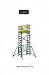 Nadbudowa rusztowania  z 3,76m do 5,7m COMPACT XS  o wymiarach 75 x 160 cm   Faraone  MODUŁ C