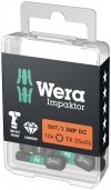 Bity Impaktor 867/1 IMP DC TORX® DIY, TX 20 x 25 mm, 10 części WERA | 05057624001