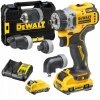 Wkrętarka Dewalt DCD703L2T 12V 2x 3Ah 57Nm z systemem wymiennych głowic 