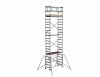 Rusztowanie  7,6m wieża jezdna COMPACT XS o wymiarach 75 x 180 cm   Faraone  MODUŁ A + B + C + D